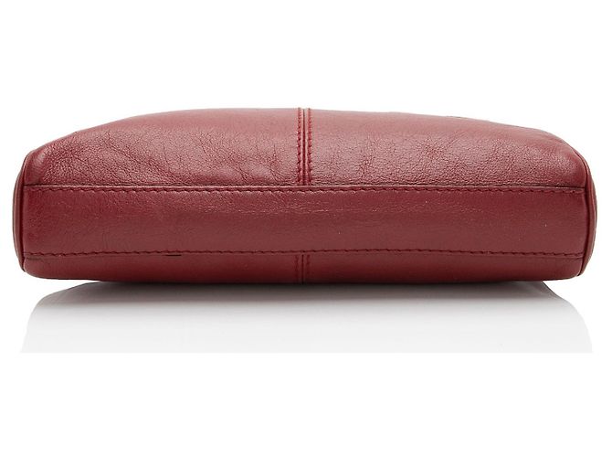 Piccola borsa a tracolla in pelle Gucci Re(Belle) Rosso - vista 4