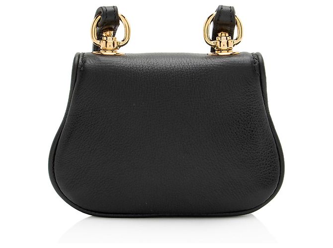 Tarjetero Blondie de piel Gucci con correa Negro - vista 3