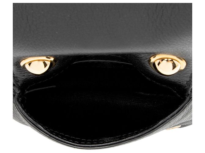 Tarjetero Blondie de piel Gucci con correa Negro - vista 7