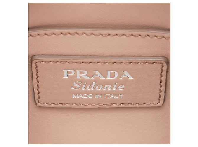 Prada Saffiano Lux Sidonie Shoulder Bag Pink - view 7