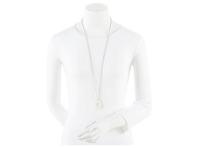 Collana con ciondolo a medaglione ovale Return to Tiffany in argento sterling Tiffany & Co. - vista 2