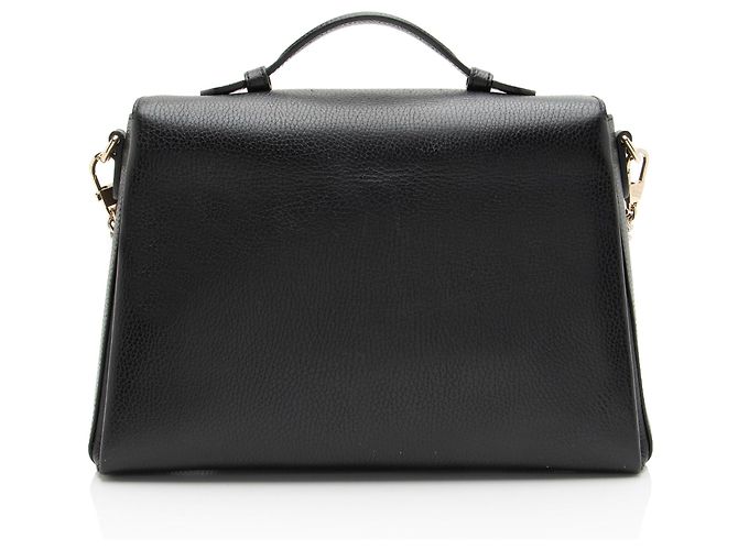 Borsa a mano e a spalla media in pelle di vitello con Interlocking G Gucci Nero - vista 3