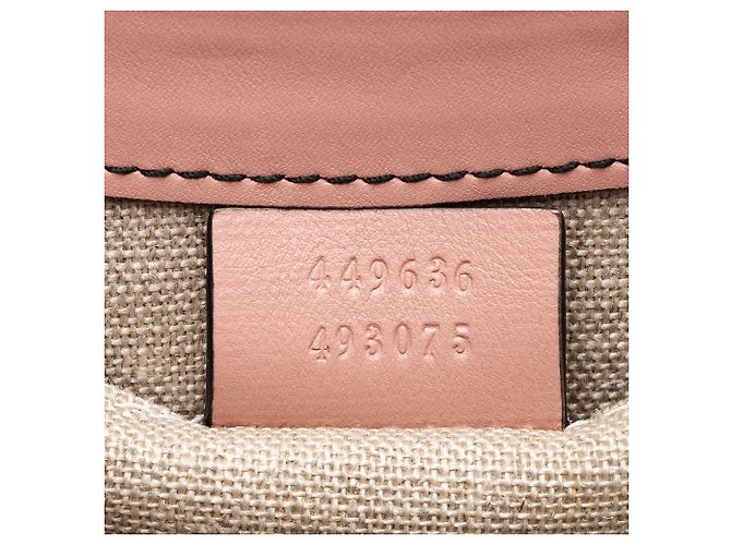 Borsa a tracolla mini Emily in pelle Microguccissima Gucci Rosa - vista 6