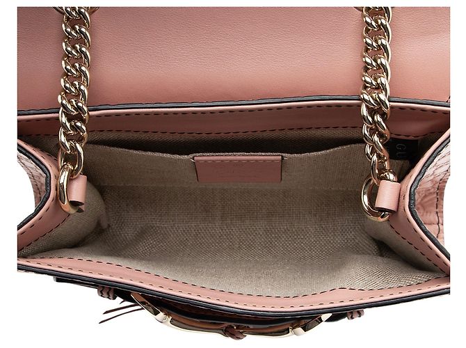 Borsa a tracolla mini Emily in pelle Microguccissima Gucci Rosa - vista 7