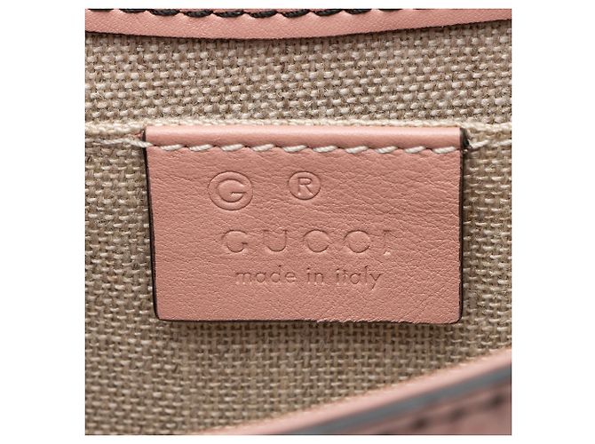 Borsa a tracolla mini Emily in pelle Microguccissima Gucci Rosa - vista 8