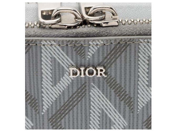 Messenger Dior CD Diamond Coated Canvas Grau - Ansicht 10