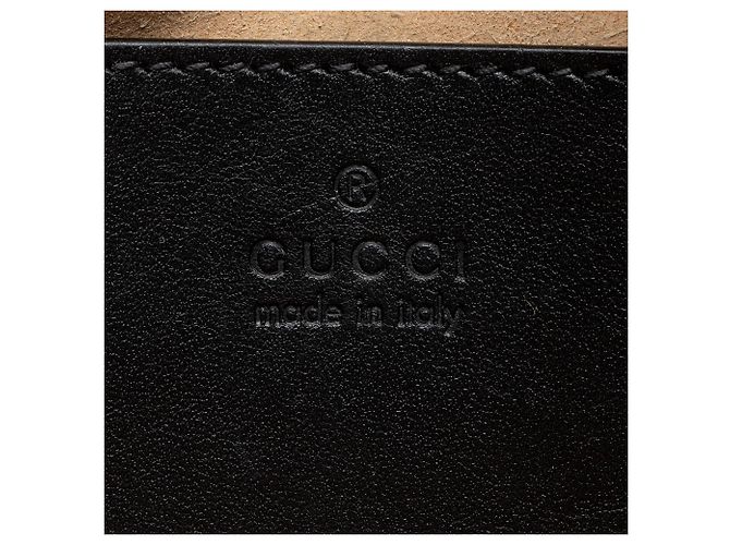 Borsa Gucci Matelasse Leather GG Marmont Small Camera Bag Nero - vista 8