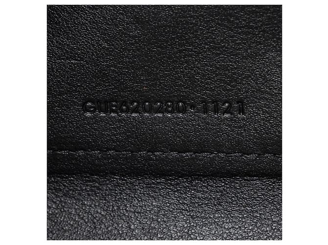 Cartera con cadena Monogram Matelassé Grain de Poudre Mixta Saint Laurent Gris - vista 6