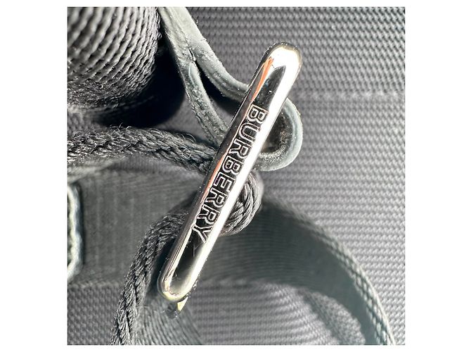 Zaino Burberry Rocco in pelle granulata nera Nero - vista 14
