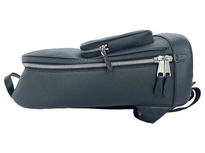 Zaino Burberry Rocco in pelle granulata nera Nero - vista 9