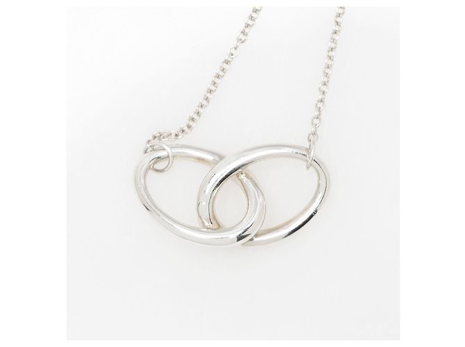Collana Elsa Peretti in argento sterling a doppio loop Tiffany & Co. Metallico - vista 6