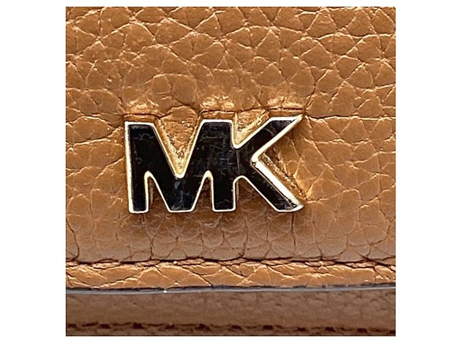 Borsa a tracolla Michael Kors Jet Set in pelle marrone - vista 13