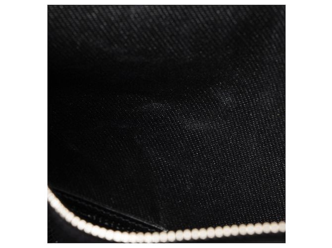 Tote Large Rive Gauche em canvas e couro de vitelo Saint Laurent Preto - vista 10
