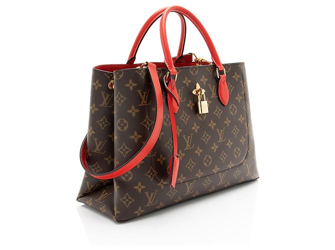 Louis Vuitton Monogram Canvas Flower Tote Braun - Ansicht 2
