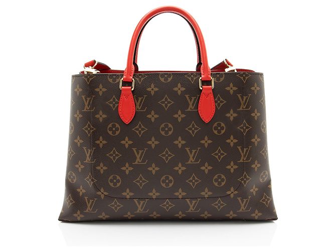 Louis Vuitton Monogram Canvas Flower Tote Braun - Ansicht 3
