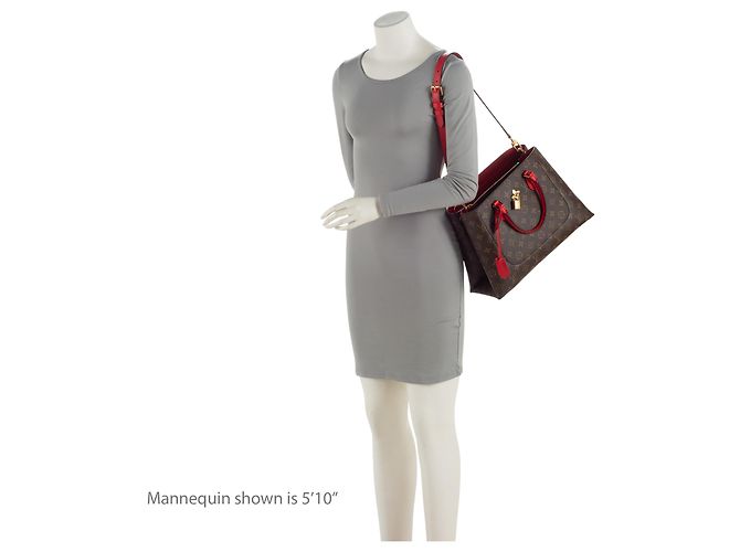 Louis Vuitton Monogram Canvas Flower Tote Braun - Ansicht 5