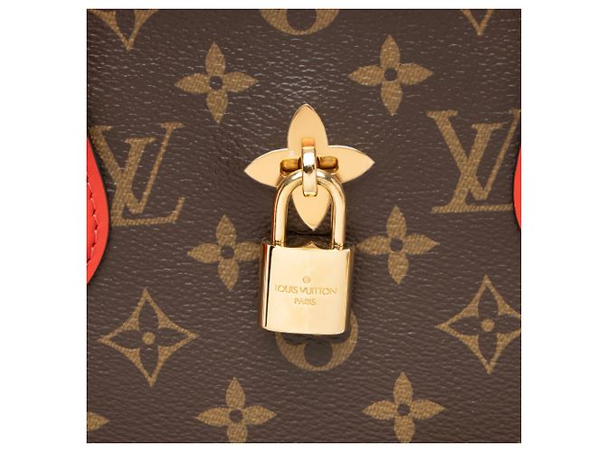 Louis Vuitton Monogram Canvas Flower Tote Braun - Ansicht 8