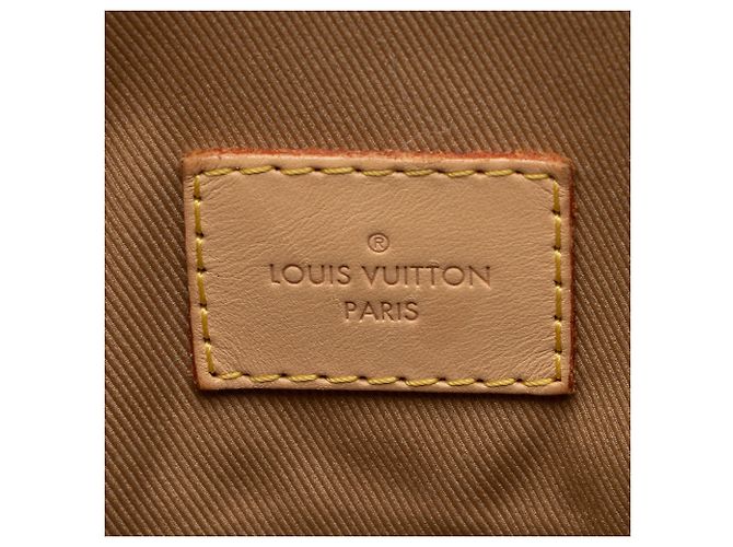 Louis Vuitton Monogram Canvas Graceful MM Hobo Marrone - vista 8