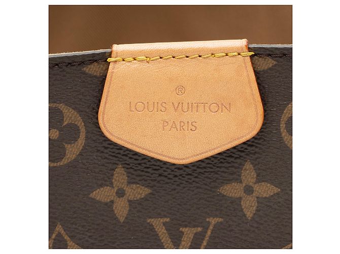 Louis Vuitton Monogram Canvas Graceful MM Hobo Marrone - vista 9