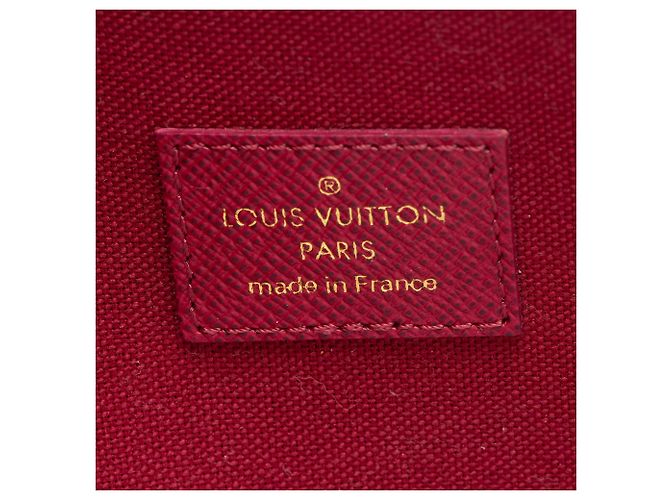 Louis Vuitton Monogram Canvas Felicie Pochette Marrone - vista 7