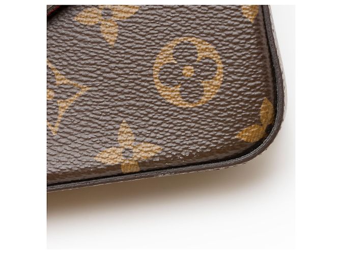 Louis Vuitton Monogram Canvas Felicie Pochette Marrone - vista 9