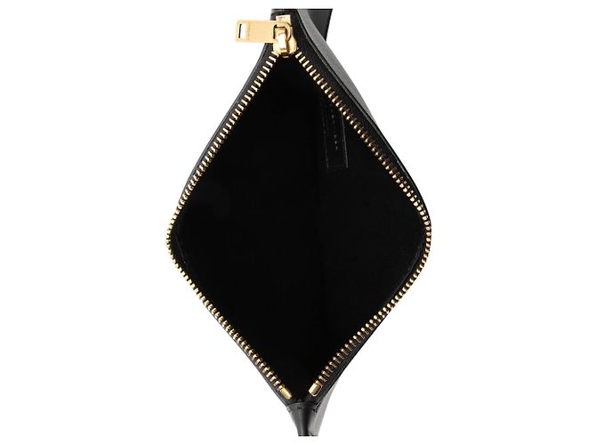 Borsa a secchiello Small Y in pelle Saint Laurent Nero - vista 8