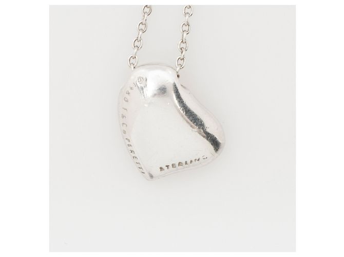 Collana cuore intero in argento sterling Vintage Elsa Peretti di Tiffany & Co. Metallico - vista 4