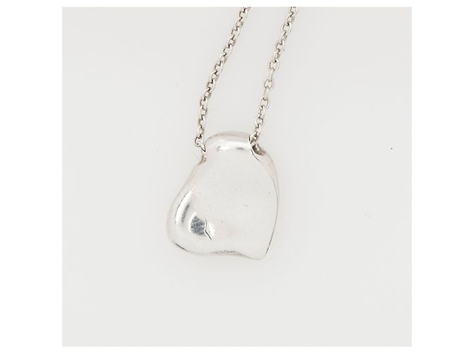 Collana cuore intero in argento sterling Vintage Elsa Peretti di Tiffany & Co. Metallico - vista 6