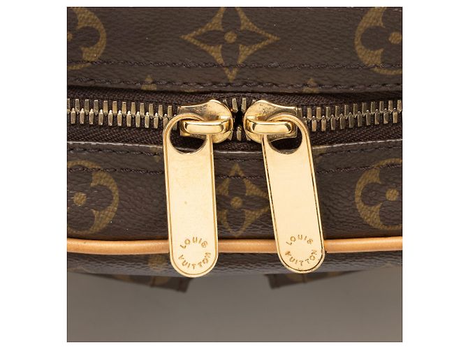 Borsa Manhattan PM in tela Monogram Vintage Louis Vuitton Marrone - vista 9