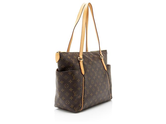 Tote Louis Vuitton Monogram Canvas Totally MM Marrone - vista 2
