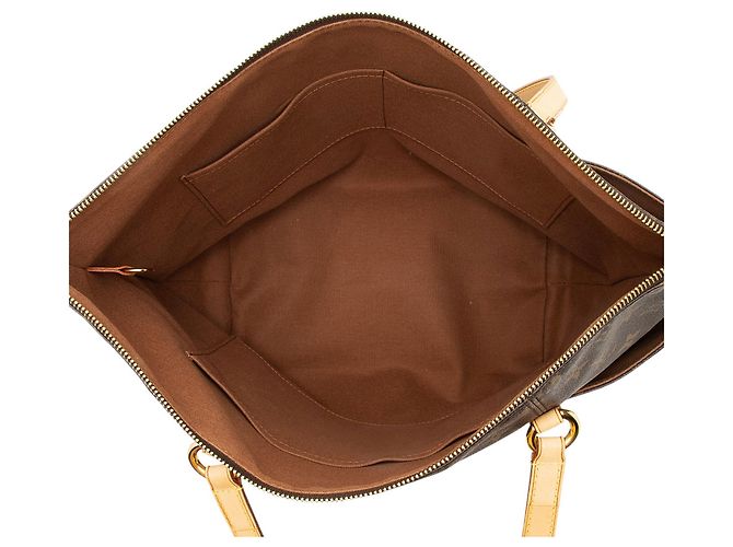 Tote Louis Vuitton Monogram Canvas Totally MM Marrone - vista 7