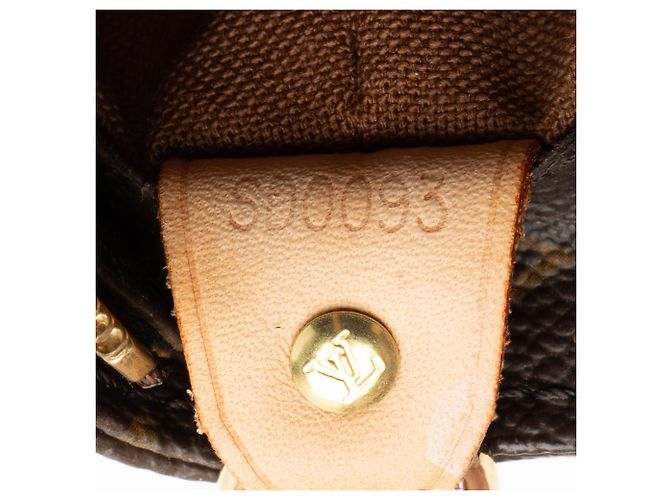 Louis Vuitton Vintage Monogram Canvas Cabas Mezzo Tote Marrone - vista 6