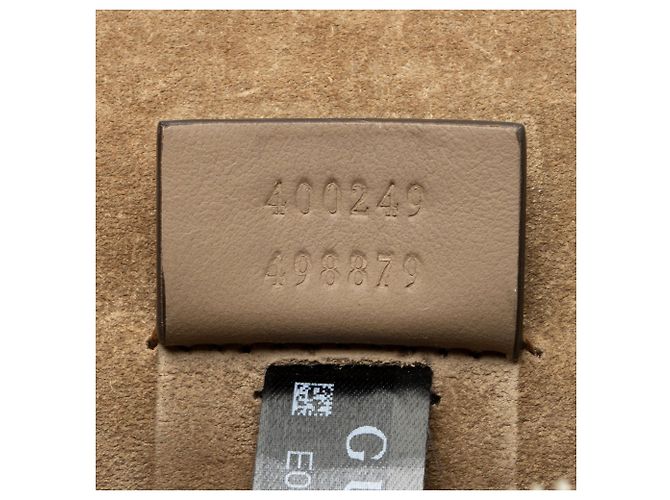 Borsa a tracolla Gucci GG Supreme Dionysus Medium Marrone Beige - vista 6