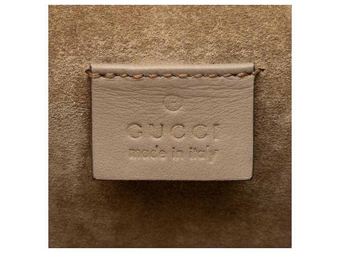 Borsa a tracolla Gucci GG Supreme Dionysus Medium Marrone Beige - vista 8