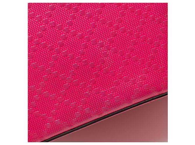 Borsa a secchiello Diamante in pelle lucida Gucci Rosa - vista 7