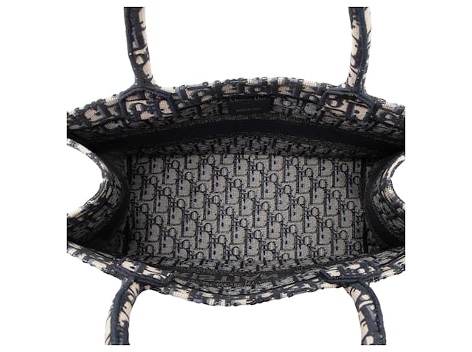 Tote Dior Oblique Medium Azul - vista 7