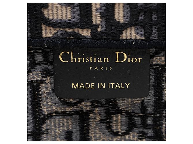 Tote Dior Oblique Medium Azul - vista 8
