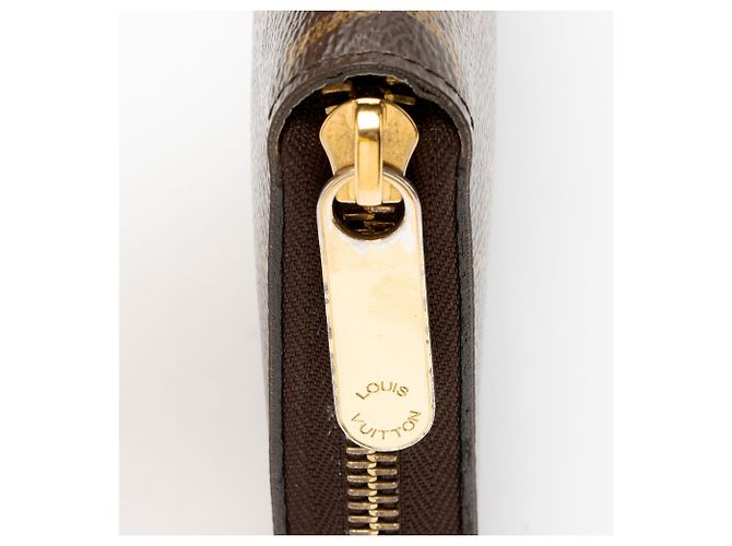 Cartera Zippy en Canvas Monogram Louis Vuitton Castaño - vista 7