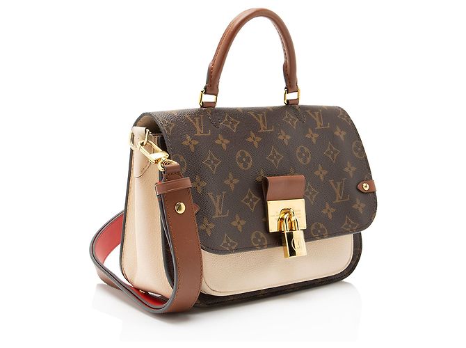 Louis Vuitton Monogram Canvas Vaugirard Top Handle Marrone - vista 2