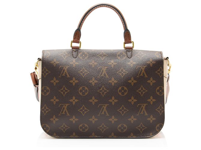 Louis Vuitton Monogram Canvas Vaugirard Top Handle Marrone - vista 3