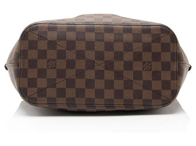 Louis Vuitton Damier Ebene Siena MM Satchel Brown - view 4