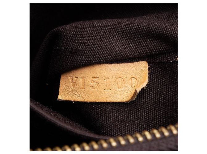 Borsa Louis Vuitton Monogram Vernis Melrose Avenue Rosso - vista 6