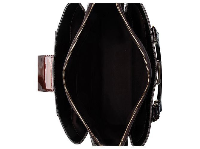 Borsa Louis Vuitton Monogram Vernis Melrose Avenue Rosso - vista 7