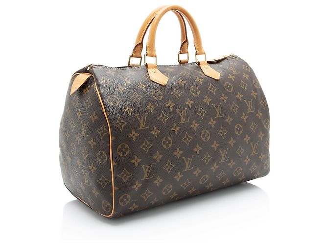Louis Vuitton Monogram Canvas Speedy 35 Satchel Braun - Ansicht 2
