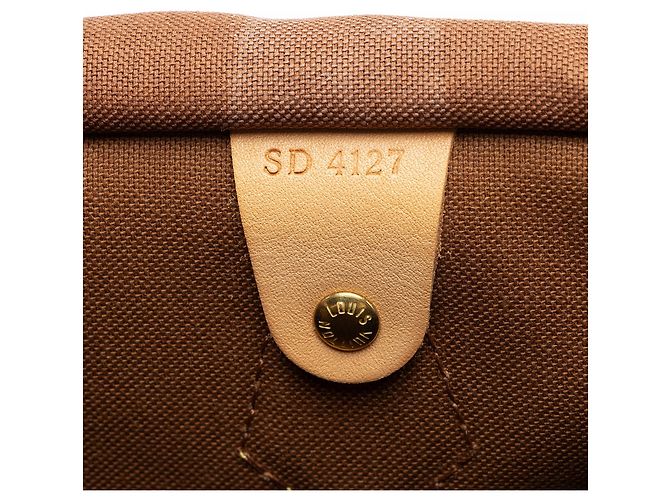 Louis Vuitton Monogram Canvas Speedy 35 Satchel Braun - Ansicht 6