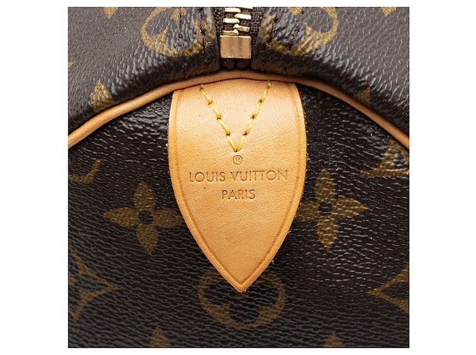 Louis Vuitton Monogram Canvas Speedy 35 Satchel Braun - Ansicht 8