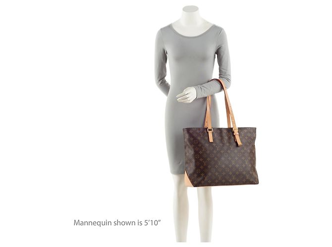 Louis Vuitton Monogram Canvas Cabas Mezzo NM Tote Braun - Ansicht 5