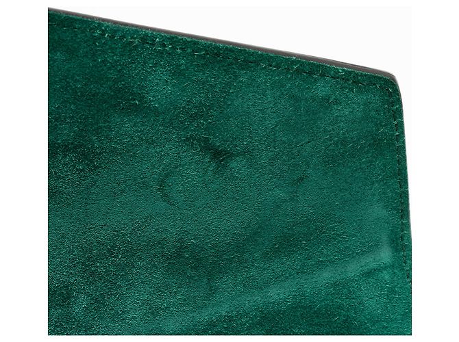 Gucci Sylvie 1969 Mini Top Handle aus Lackleder Grün - Ansicht 9