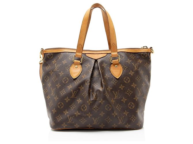 Palermo PM Tote aus Monogram Canvas Louis Vuitton Braun - view 3