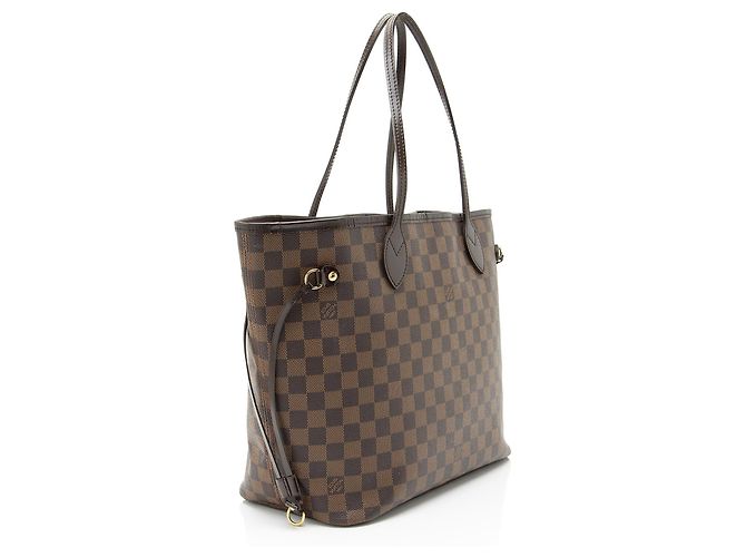 Louis Vuitton Damier Ebene Neverfull MM Tote Marrom - vista 2